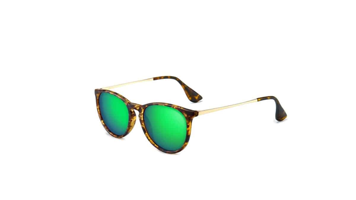 SUNGAIT Vintage Round Sunglasses
