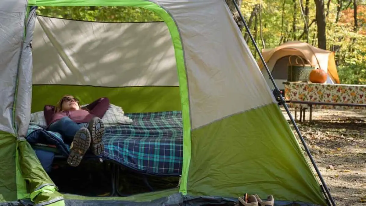 DIY Tent Cot