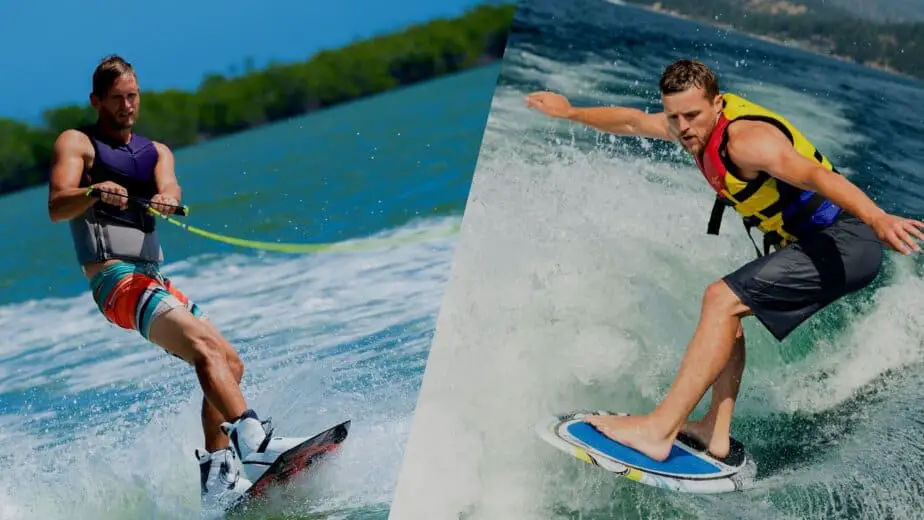Wakeboarding vs Wakesurfing